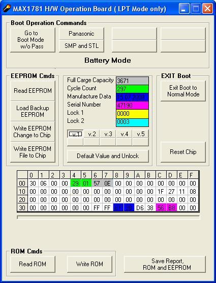 MAX1781 HW Operation Board